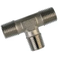 TEE NIPPEL BSPT 1/4