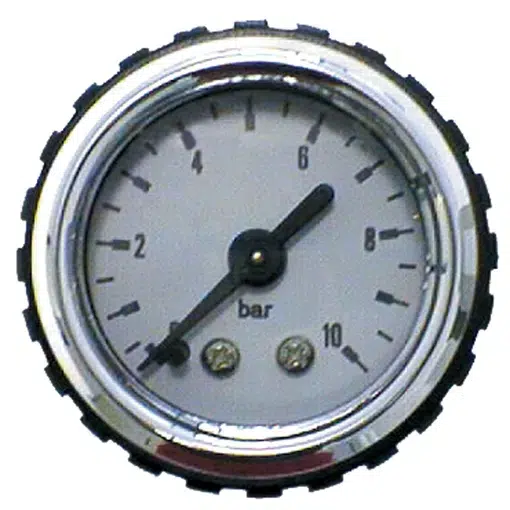 PANEELMANO 50MM 0-10 BAR 1/8 BSP ACHTER