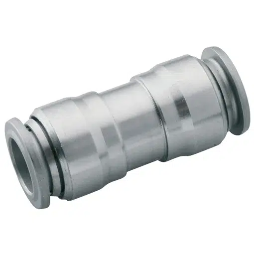 RECHTE KOPPELING RVS PUSH-IN 8