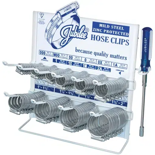 Jubilee Clip Display-staal - CD-100MS