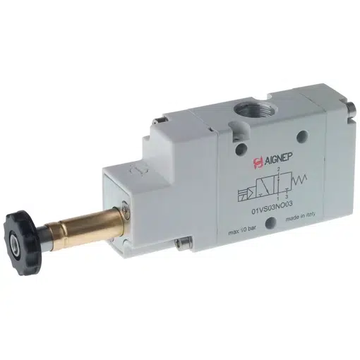 VENTIEL EP. 3/2 NC 1/8