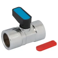 MINI (GAS)KOGELAFSLUITER FEM 3/8"