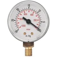 VAC MANO 100MM -1BAR 3/8 BSPT ONDER