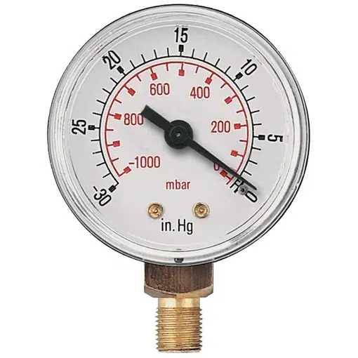 VAC MANO 63MM -1BAR 1/4 BSPT ONDER