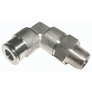 Push-in koppelingen hogedruk - messing vernikkeld