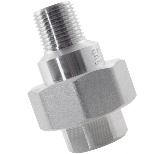 2 NPT 3-DELIGE KOPP MALE/FEM 3K 316L