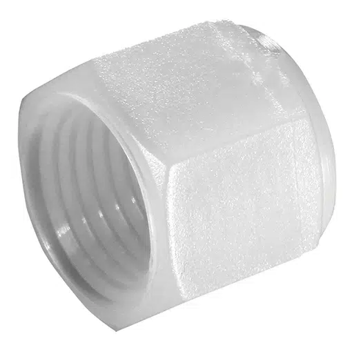 Tefen 1/2" BSPT Female Kap PVDF - PV13-12