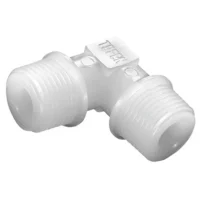 3/8" BSPT MALE KNIE PVDF