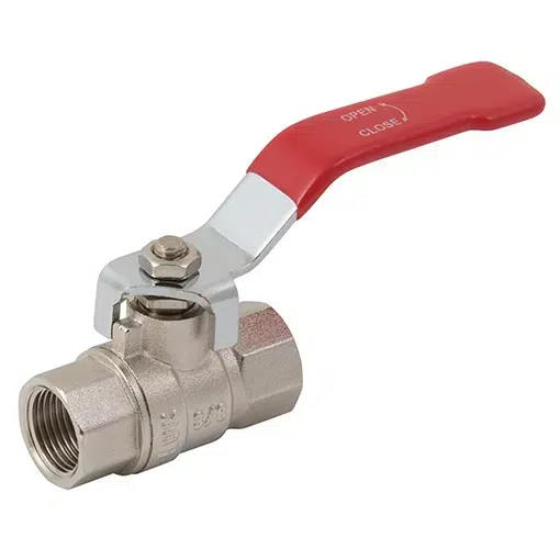 1 1/4" Kogelafsluiter Zwaar Fem/Fem PN40 - HMBV-114